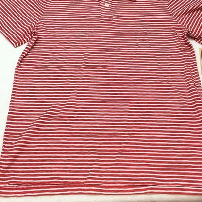 New Urban Pipeline Men’s Jersey Polo Red Striped