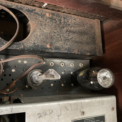 Vintage Arborphone Model 45 WWII Military Radio RARE