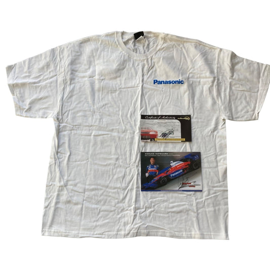 Fernandez Racing Kosuke Matsuura #55 Panasonic RACE CREW T-Shirt 2XL w/COA!