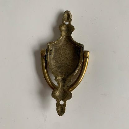 Vintage Small Brass Door Knocker Metal