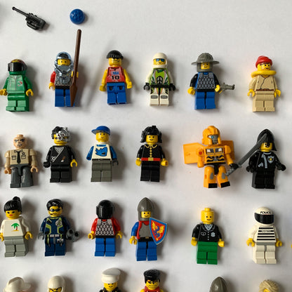 Lego Minifigures LARGE Lot of 88 Vintage