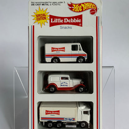 Hot Wheels Little Debbie McKee Die Cast Vehicles Set of 3 NEW NOS 1994