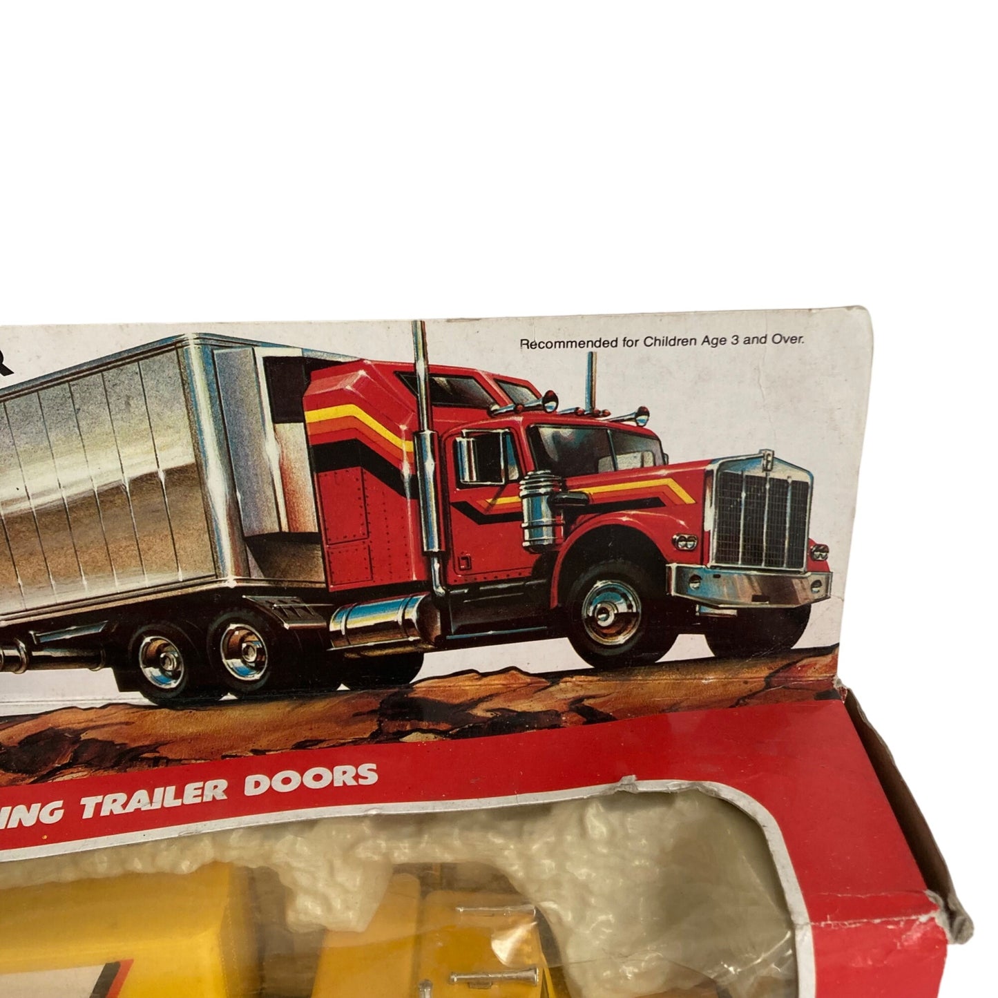 Vintage Zee Toys Power Rig Pennzoil Semi Truck 1982 Freightliner w/ORIGINAL BOX!