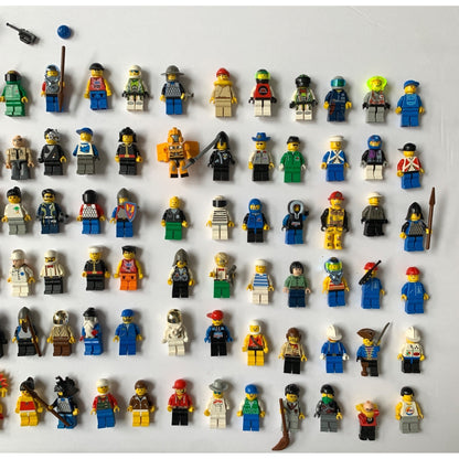 Lego Minifigures LARGE Lot of 88 Vintage