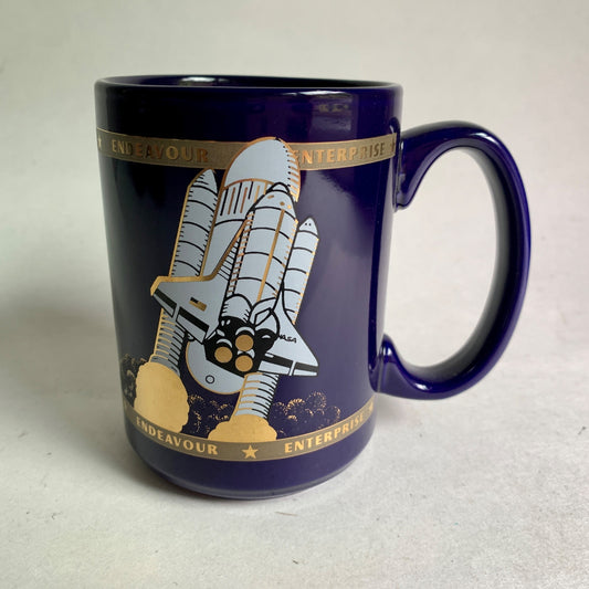 NASA Spaceship Endeavor Enterprise Space Shuttle Coffee Mug