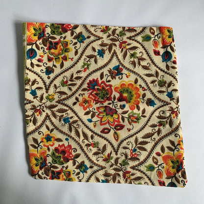 Vintage Unused Tapestry Needlepoint Pillowcase Square
