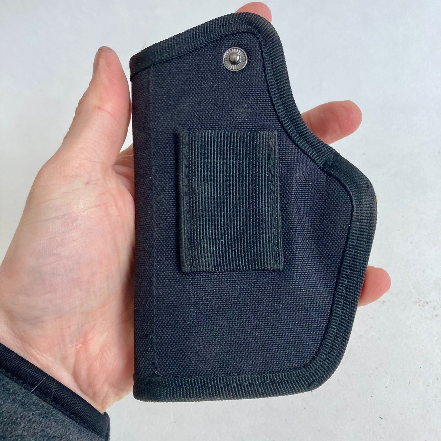 Tactical Concealed Carry Handgun Holster Clip 6" Black