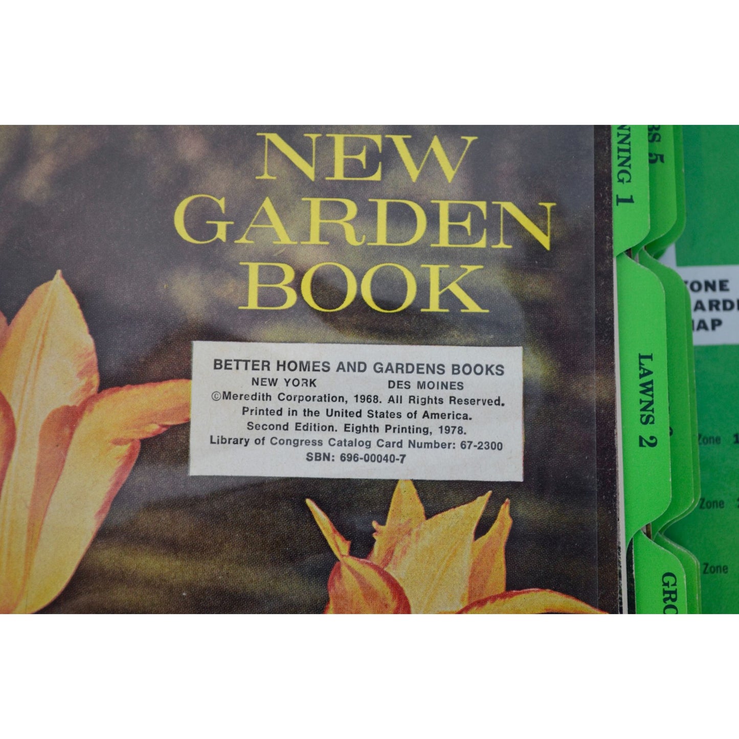 Better Homes and Gardens New Garden Book Vintage 1968
