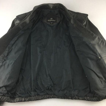 Vintage Berman’s Black Leather Jacket