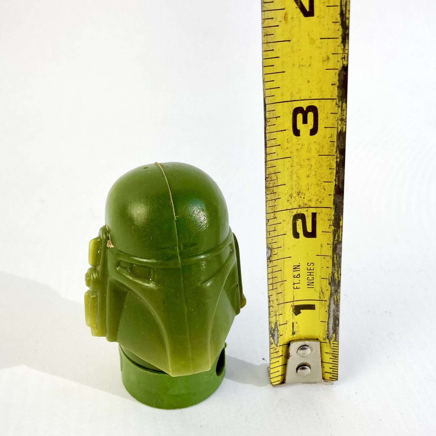 Vintage 1980 Star Wars Topps Boba Fett Candy Head Topper Container