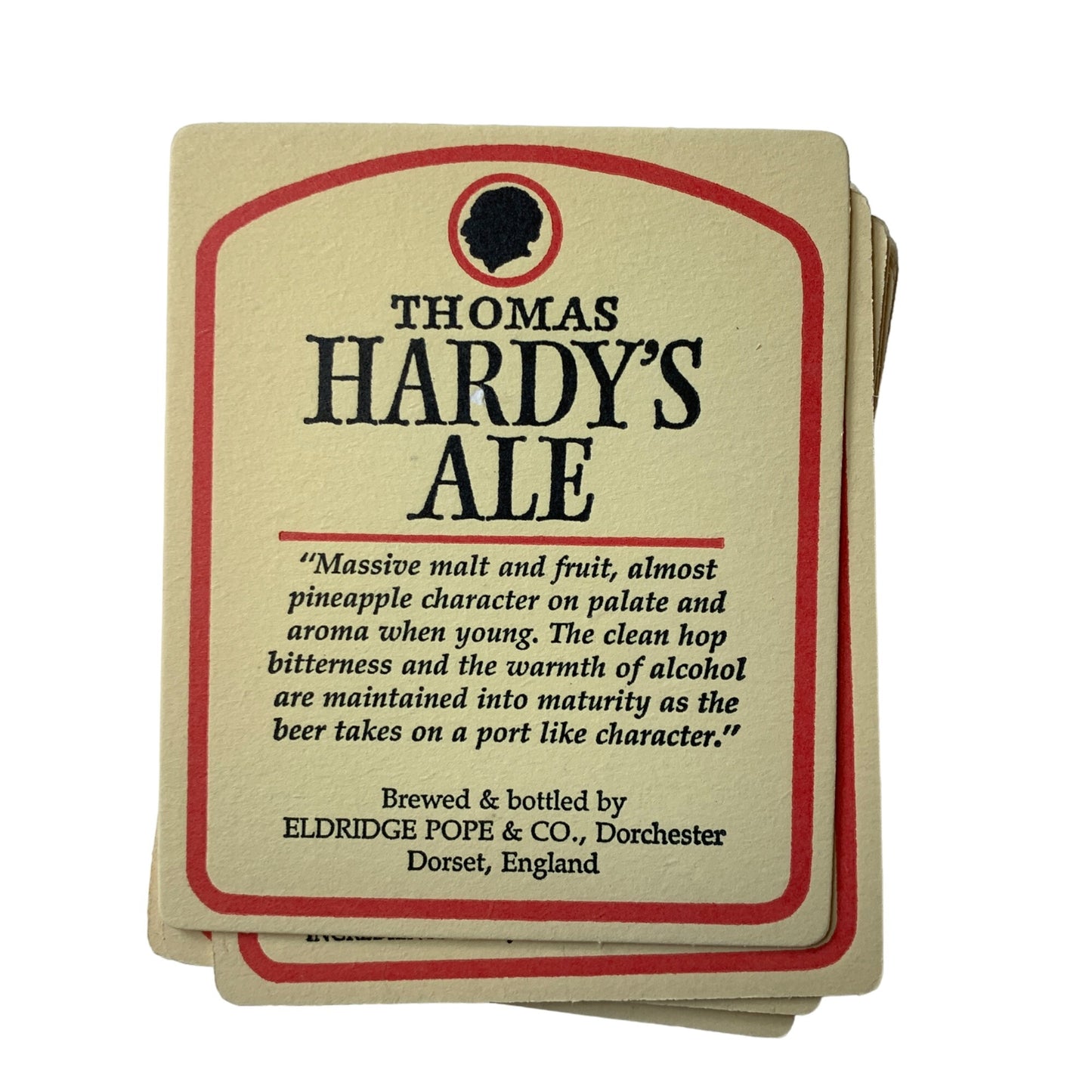 Vintage Thomas Hardy's Ale Coasters Lot of 54 Unused