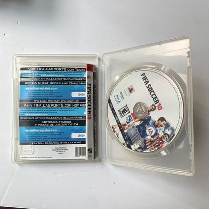 PS3 Fifa Soccer 10 EA Sports Game Disc Manual and Case