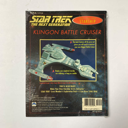 NEW SEALED Star Trek Klingon Battle Cruiser Make Your Own Starship