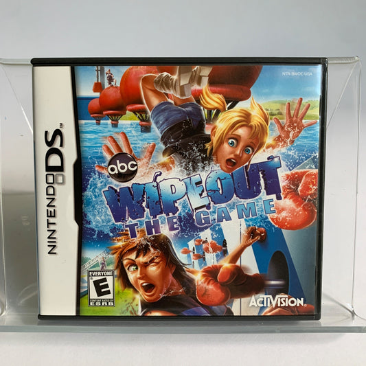 Nintendo DS Wipeout The Game Manual Case Cartridge Disc COMPLETE