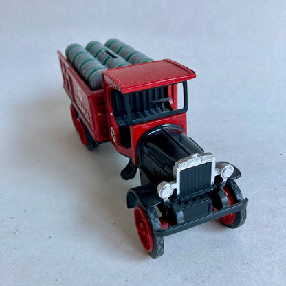 Vintage Ertl Texaco 1925 Kenworth Stake Truck Diecast Coin Bank w/ KEY!