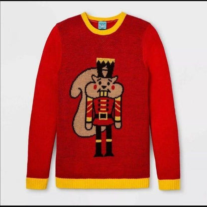 New Chipmunk Nutcracker Ugly Christmas Sweater