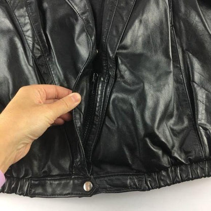 Vintage Berman’s Black Leather Jacket