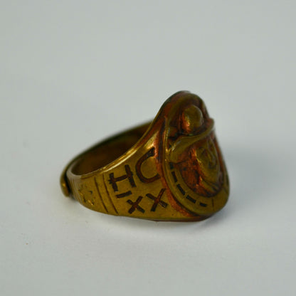 1950s Vintage Hopalong Cassidy Children's Adjustable Ring