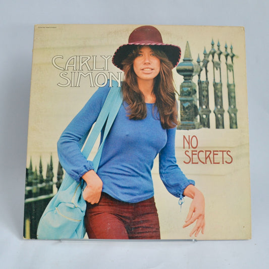 Carly Simon No Secrets Vinyl Record 1972 EKS-75049