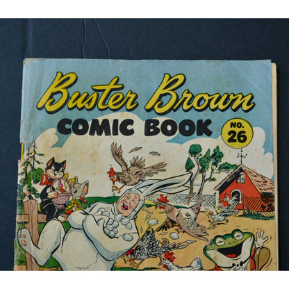 Buster Brown Comic Book # 26 Elmquist's Shoes MN 1946