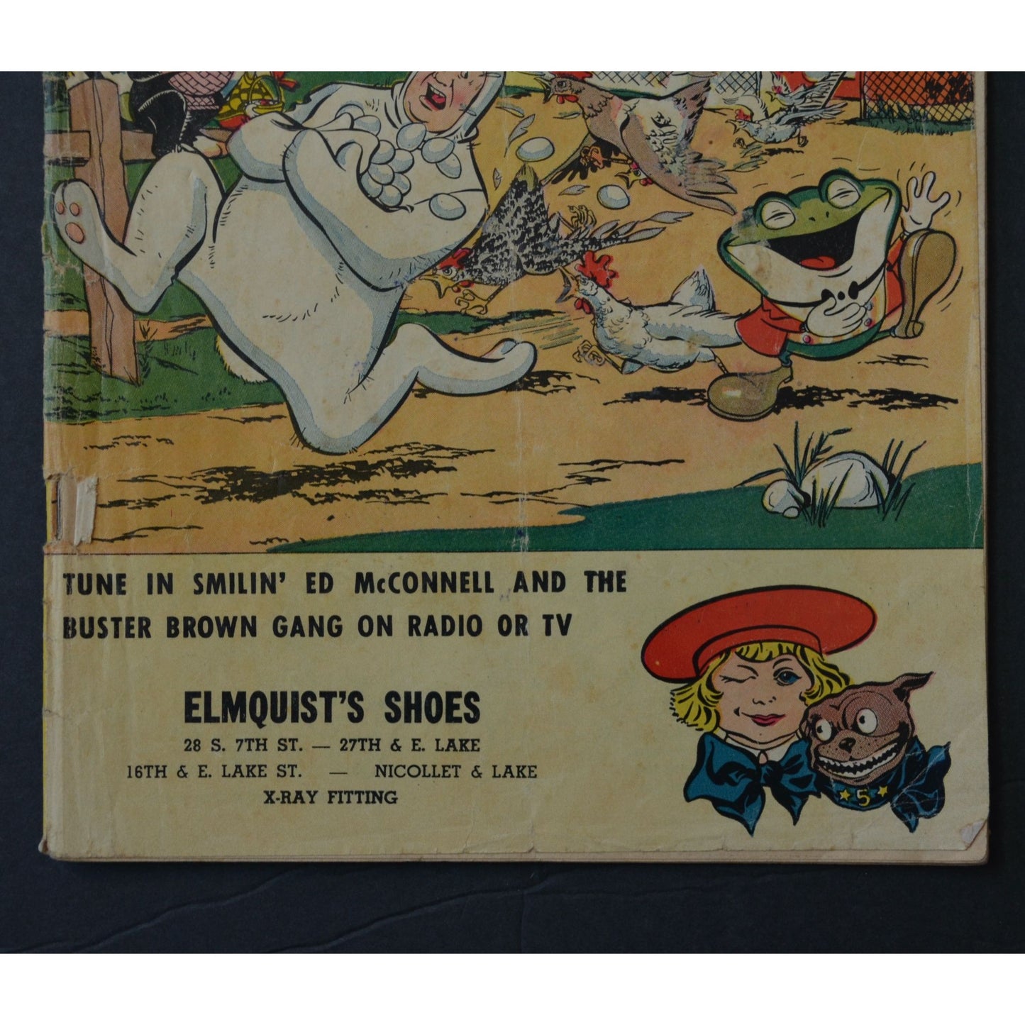 Buster Brown Comic Book # 26 Elmquist's Shoes MN 1946
