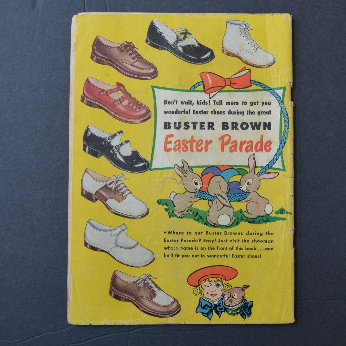 Buster Brown Comic Book # 26 Elmquist's Shoes MN 1946