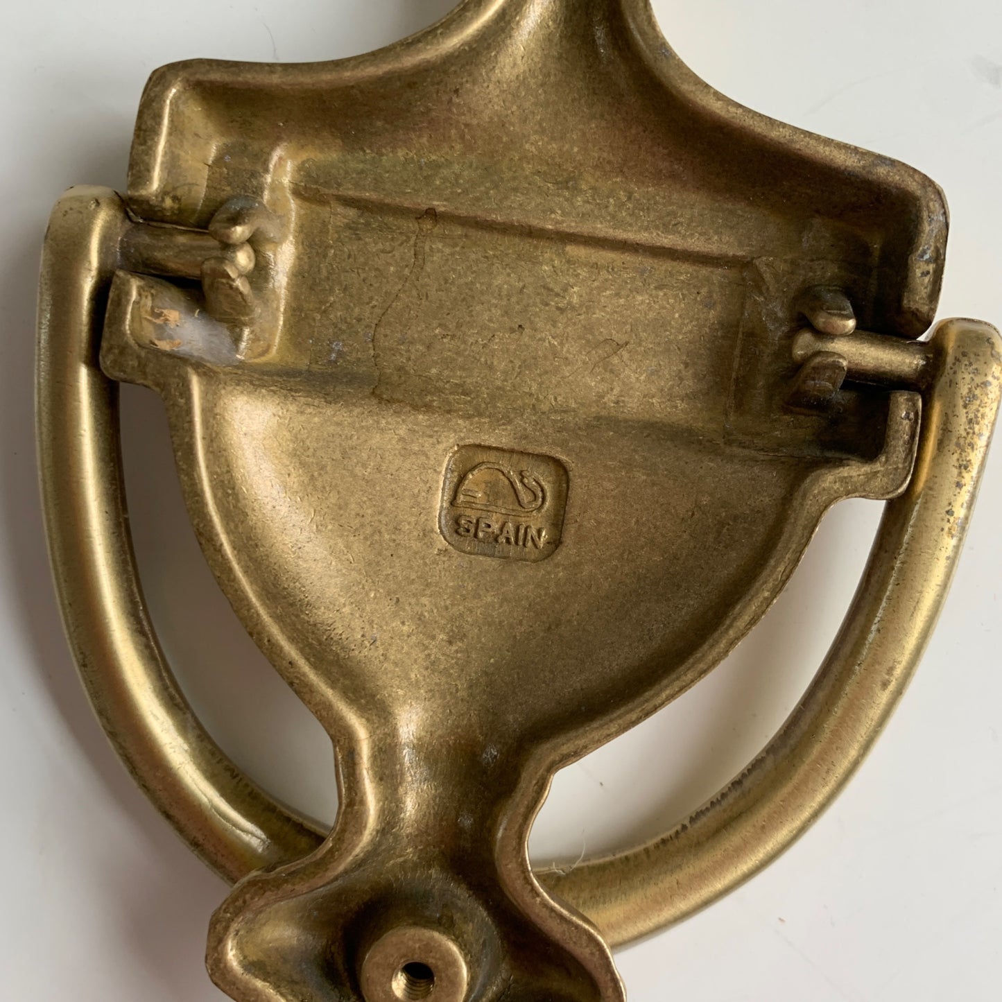 Vintage Brass Door Knocker Made in Spain