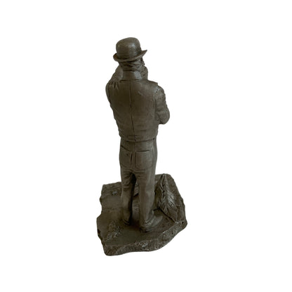 1978 Ron Hinote The Tobacco Grower Pewter Figurine