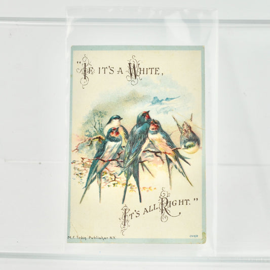 White Sewing Machine Co. Ohio Victorian Trading Card Trade