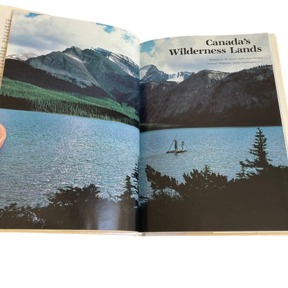 Vintage Canada's Wilderness Lands Book National Geographic Society