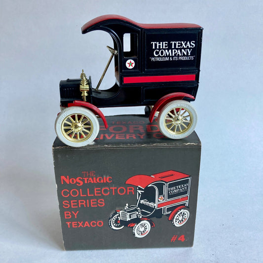 Vintage Ertl Texaco 1905 Ford Delivery Car Diecast Nostalgic Series #4 Coin Bank