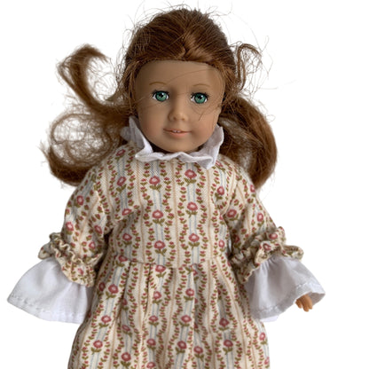 American Girl Felicity Mini 6" Doll Rose Garden Dress NO SHOES