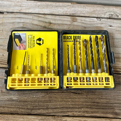 Drill Bit Set Most are Stanley Lot 12