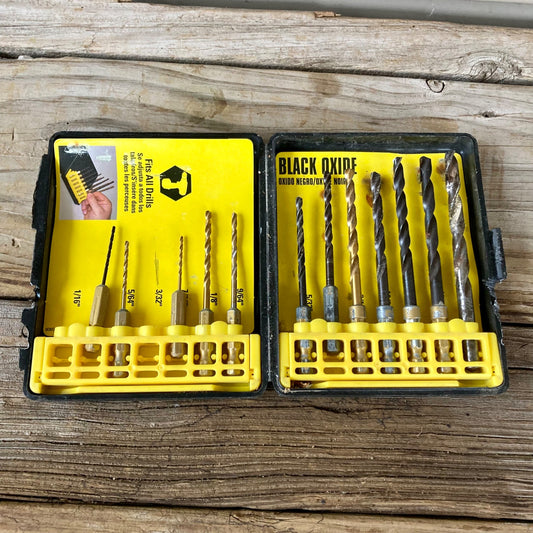 Drill Bit Set Most are Stanley Lot 12