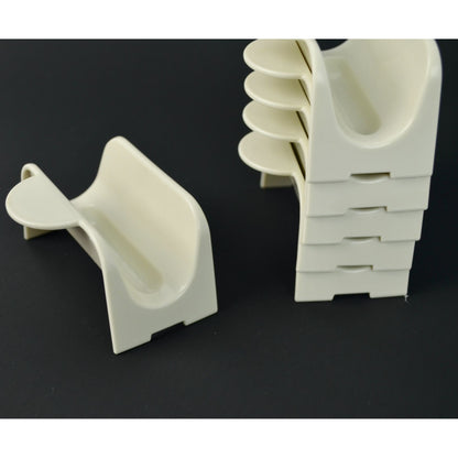 Tupperware Vintage Taco Holders Set Lot of 6 2201