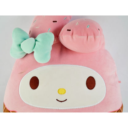 Squishmallows Original Sanrio 12 inch My Melody Ice Cream Cone Plush