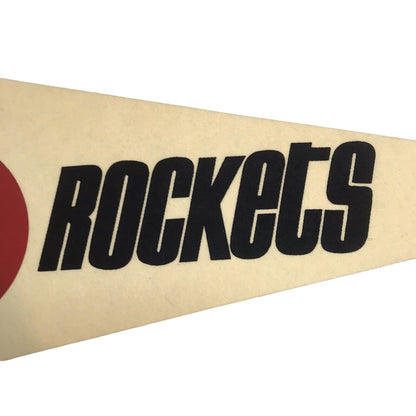 Vintage Houston Rockets NBA Basketball Full Size Pennant