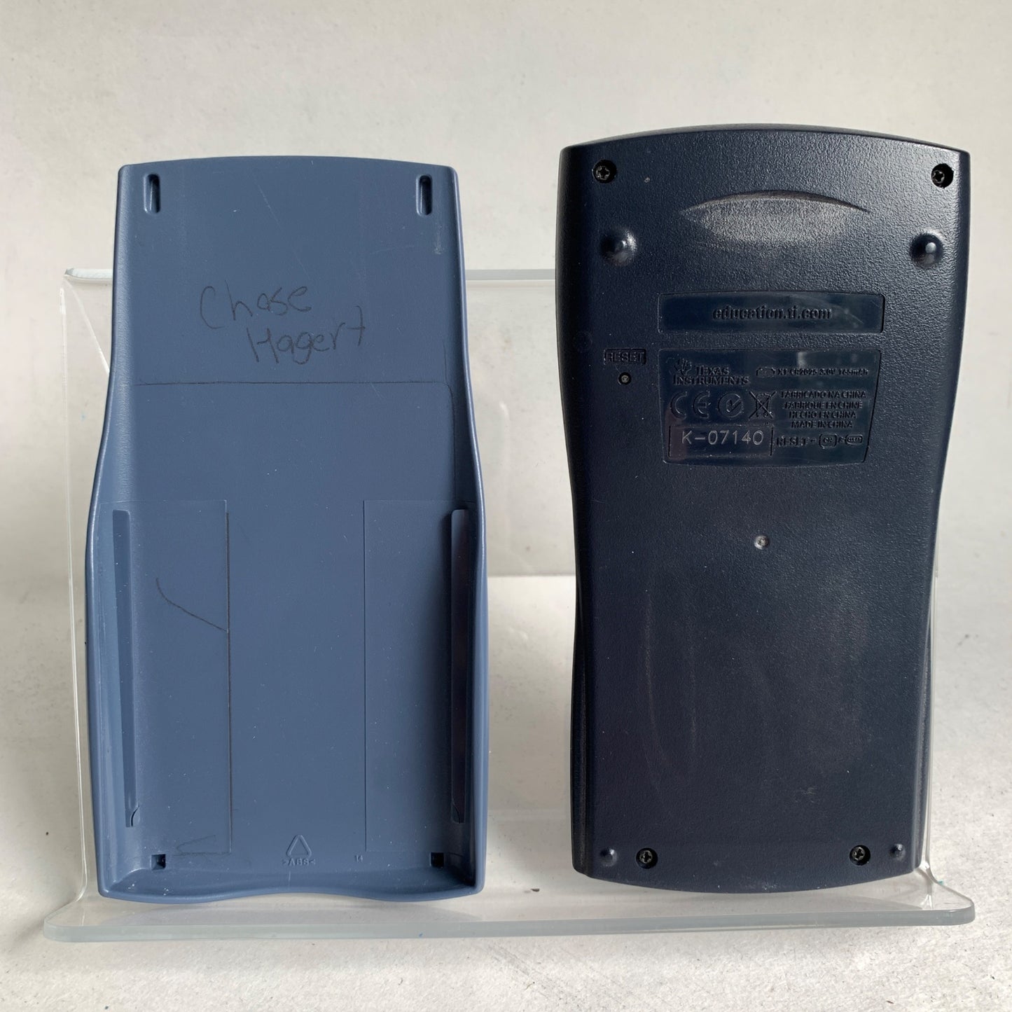 Texas Instruments TI-30X 2S IIS Solar Calculator Blue Working