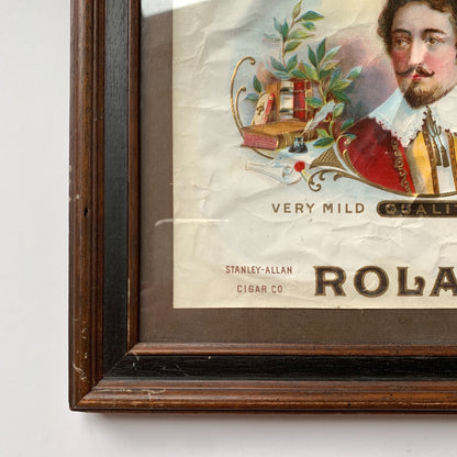 Vintage Rolamo Cigar Framed Print