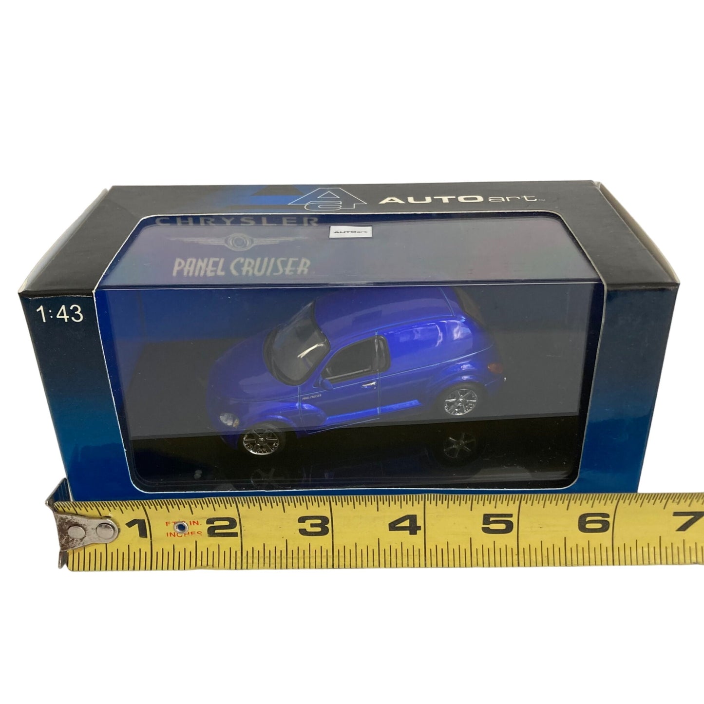 Autoart Chrysler Panel Cruiser Diecast Car 51531 Metallic Blue 1/43 Scale PT NEW