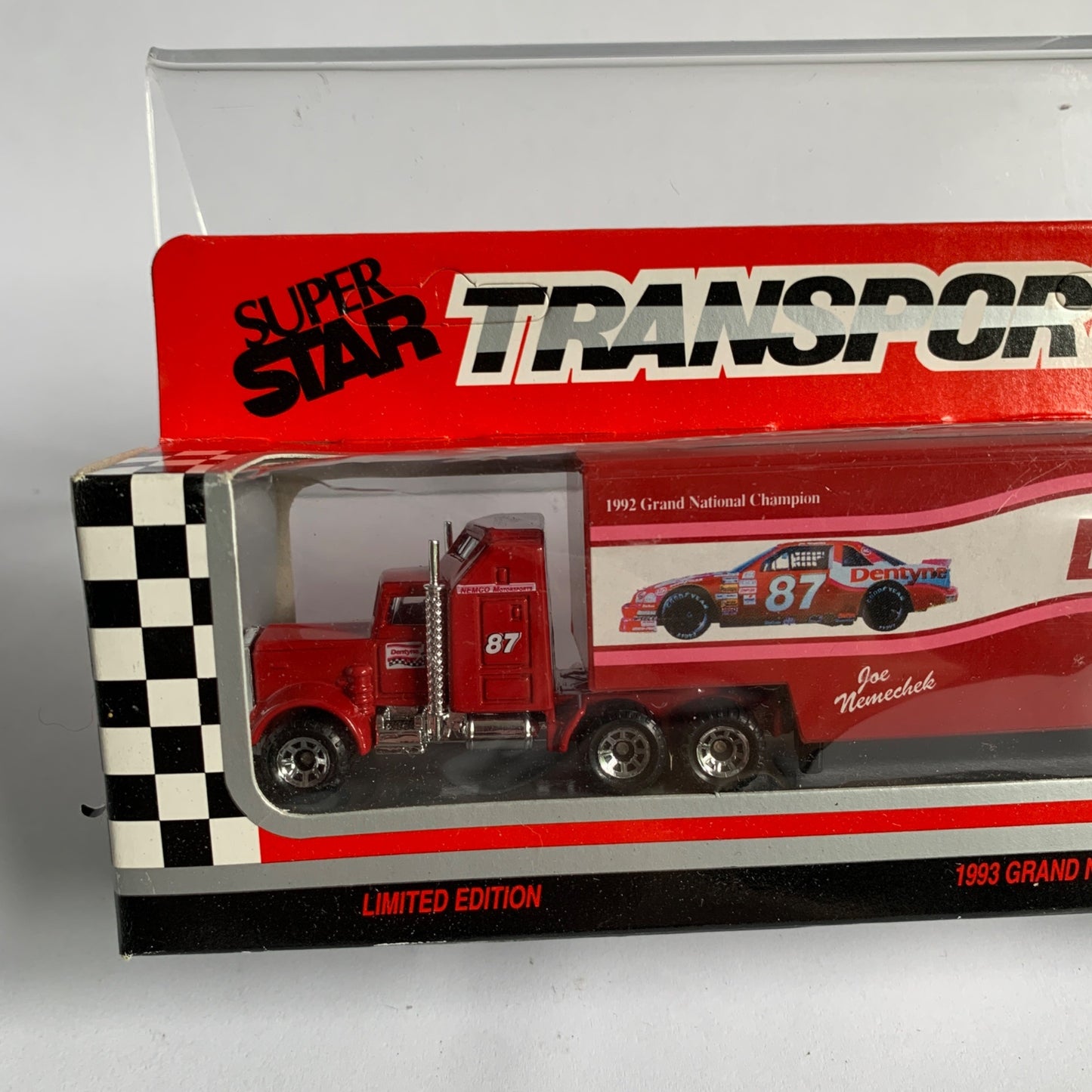 Matchbox Super Star Transporters Dentyne Joe Nemecheck NASCAR