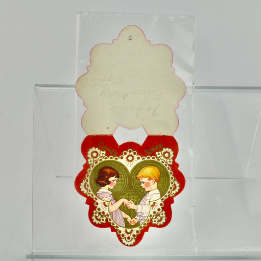 Vintage Cupid's Token Valentine Card