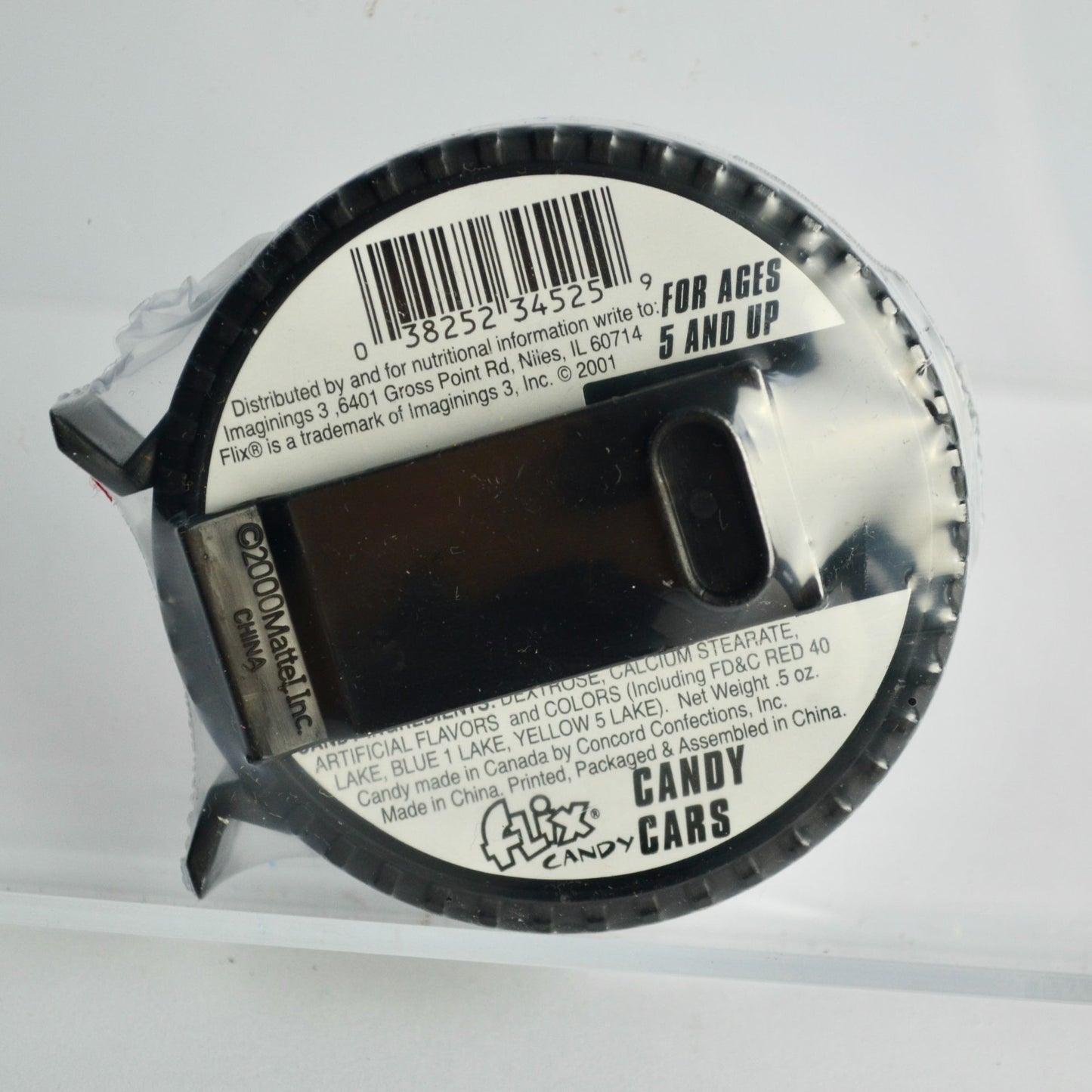 2001 Hot Wheels Rally Case Mattel Candy Cars Flix Candy Vintage New Sealed