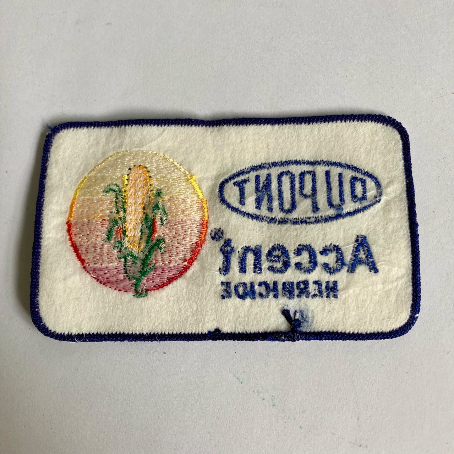 Vintage DUPONT Accent Herbicide Patch Embroidered Farming Agriculture