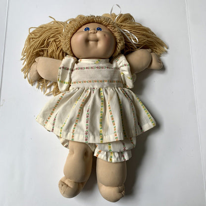 Cabbage Patch Kids 1978 #55 Blonde Doll 18”