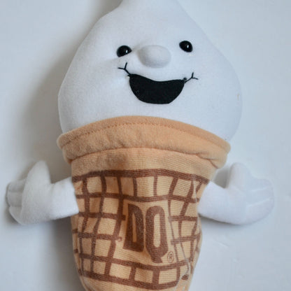 Dairy Queen Curly Top Ice Cream Cone Push Toy 1999 Vintage