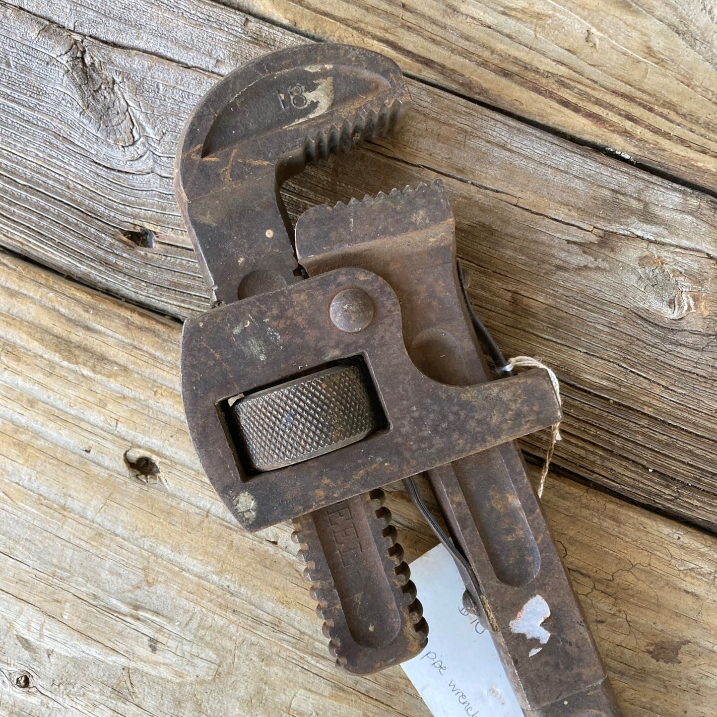 Vintage 18 Inch Pipe Wrench Drop Forged MADE IN USA