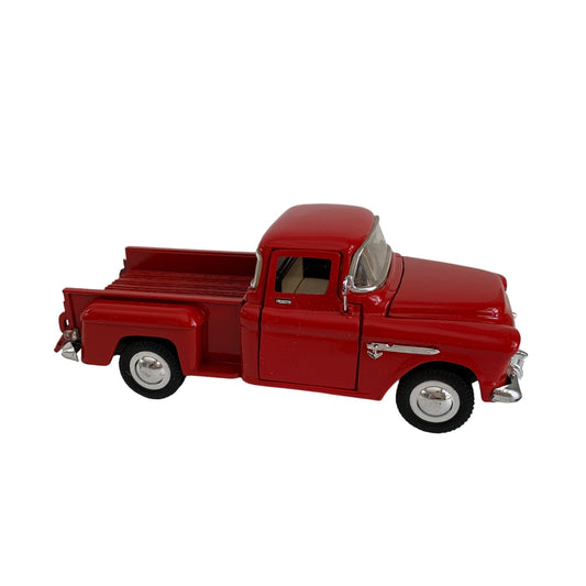 Superior 1955 Chevy Stepside Red Truck Vintage 1:36