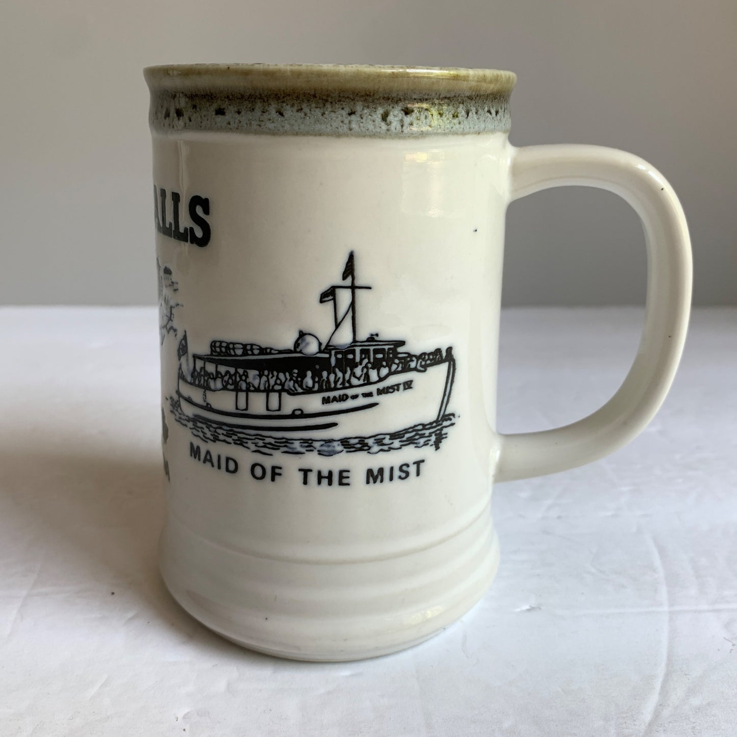 Vintage | Niagara Falls Ontario Canada Stoneware Coffee Mug Japan