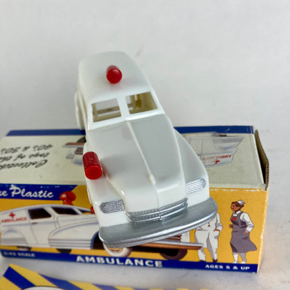 Dimestore Dreams Deluxe Plastic Ambulance Car No. 20000 in Box w/ Papers!